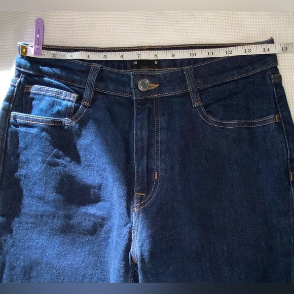 Women’s FRANK&OAK KIM Slim fit dark blue wash Jeans size 28 - Picture 6 of 16